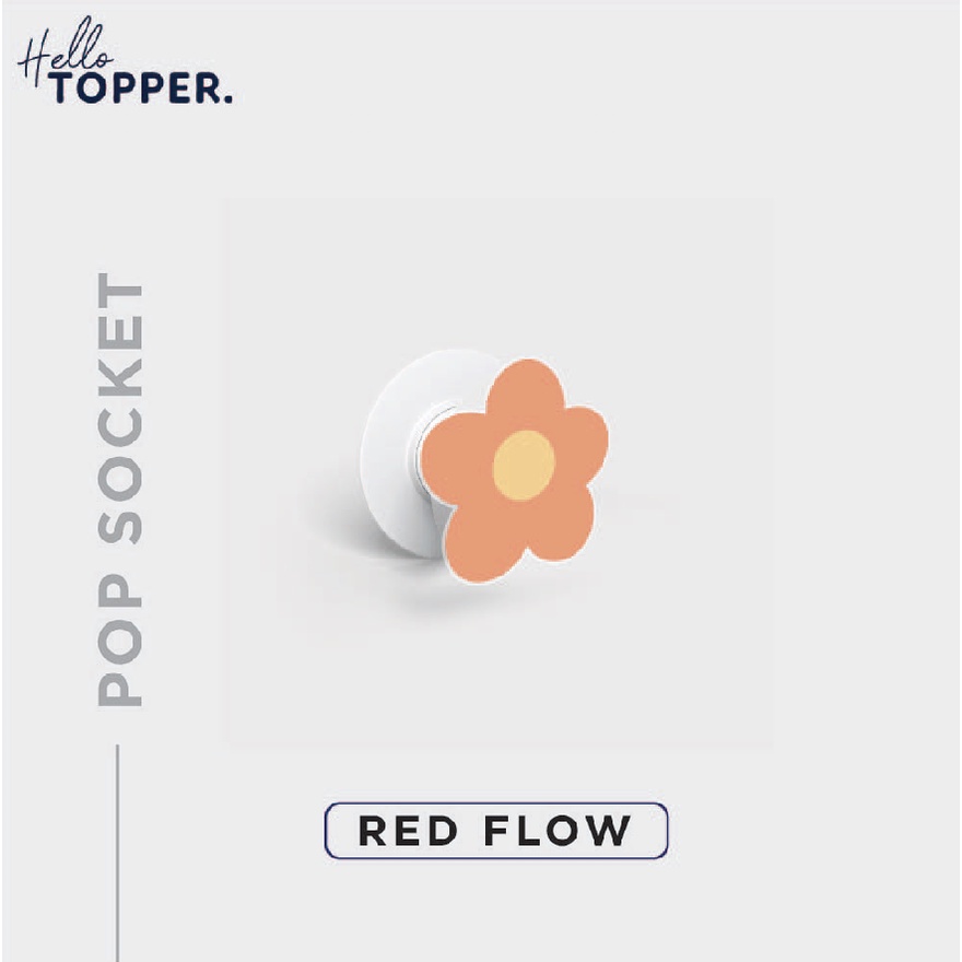 Pop Socket Bunga Simple | Griptok HP | Pop Socket Acrylic | Pops HP
