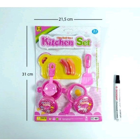 mainan kitchen set / masak masakan