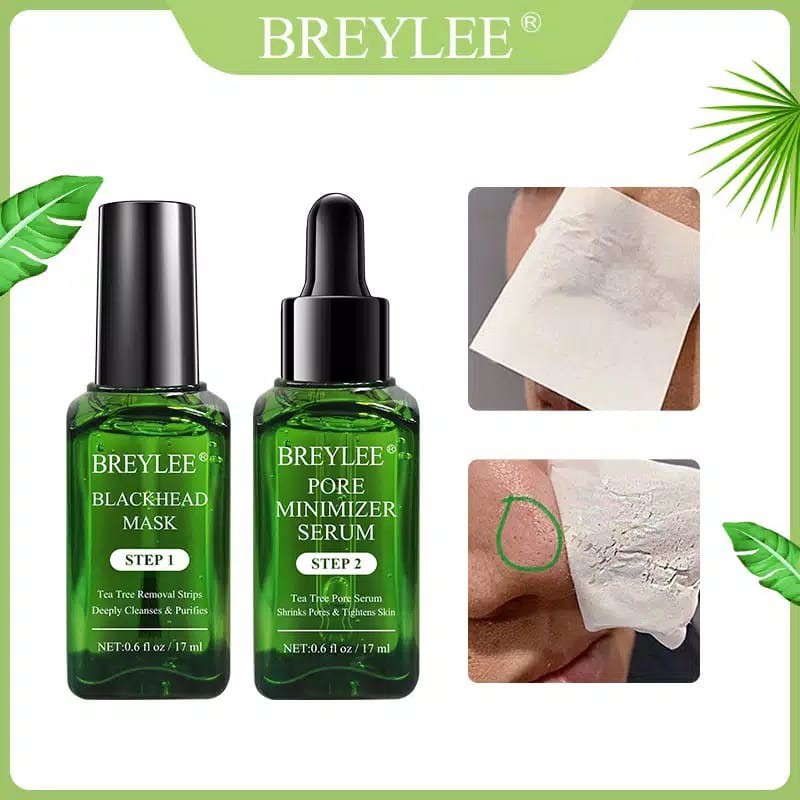 BREYLEE STEP 1 Blackhead & STEP 2 Pore Serum