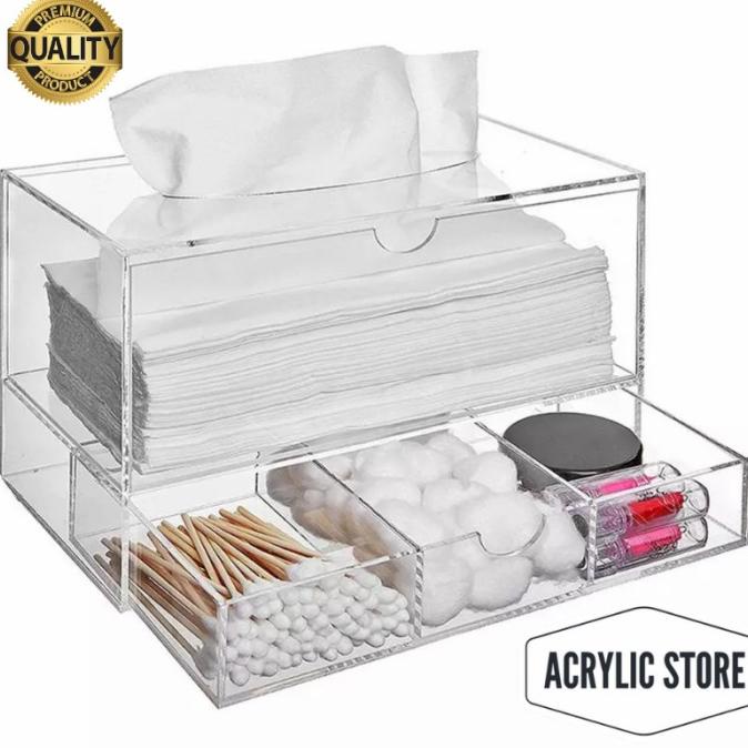 acrylic drawer cosmetic/box kosmetik