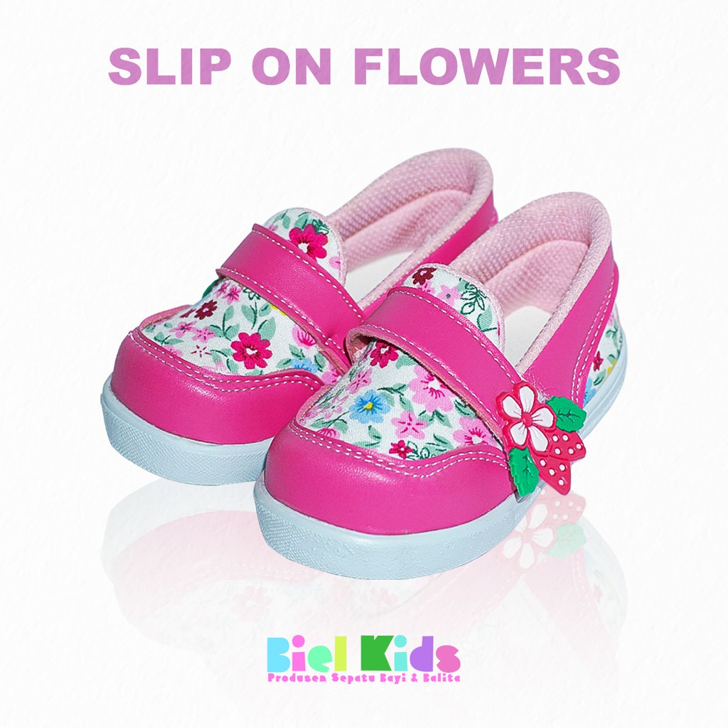 Slip On Flowers