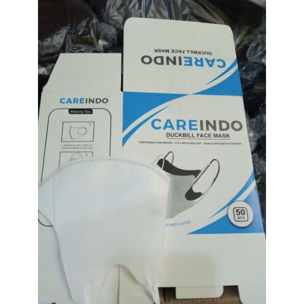 Masker Ducbil 1box 50pcs (PUTIH)