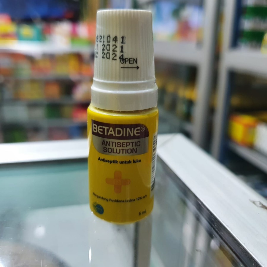 BETADINE ANTISEPTIC SOLUTION 5 ML