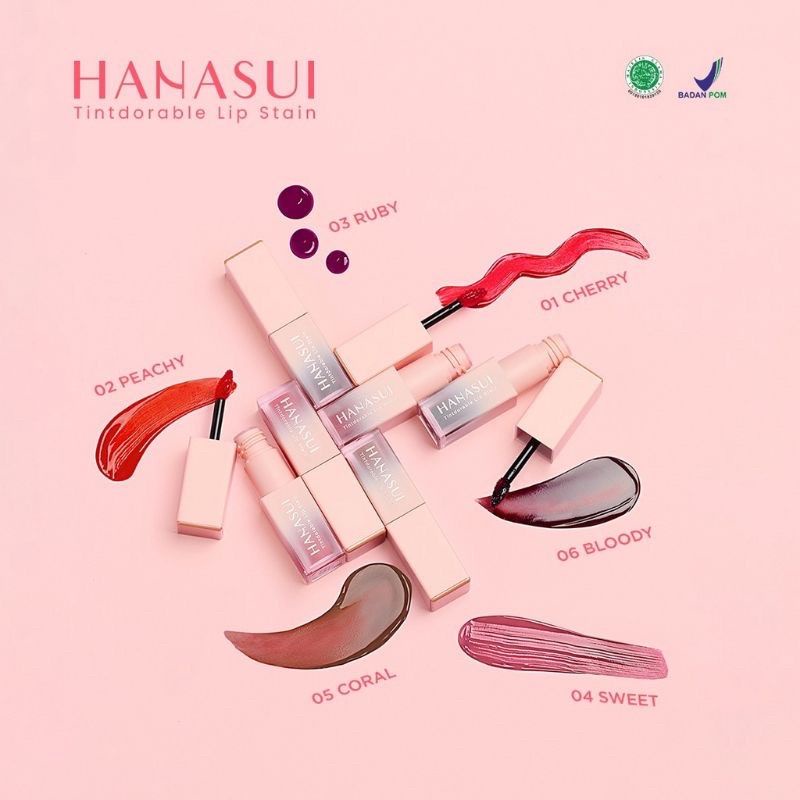 HANASUI Tintdorable Lip Stain / Liptint
