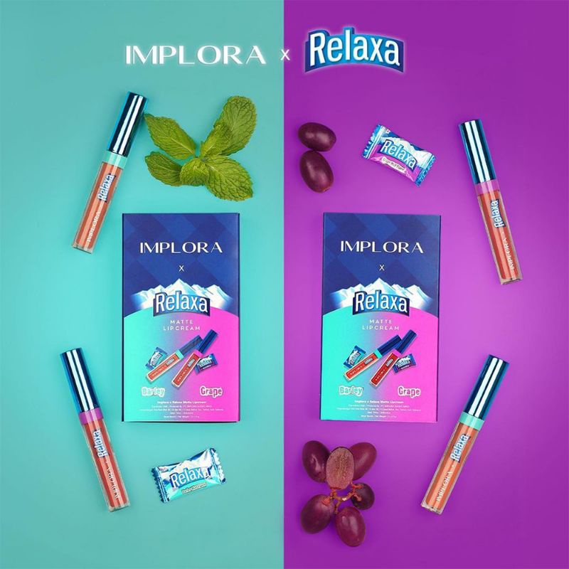 IMPLORA RELAXA ISI 2 LIPSTIK