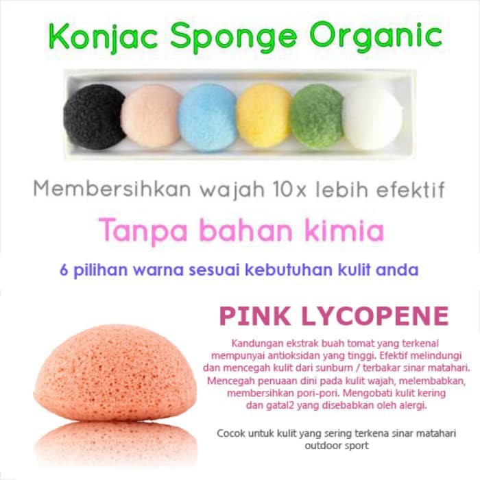 Super Murah! Konjac Sponge Terbatas!