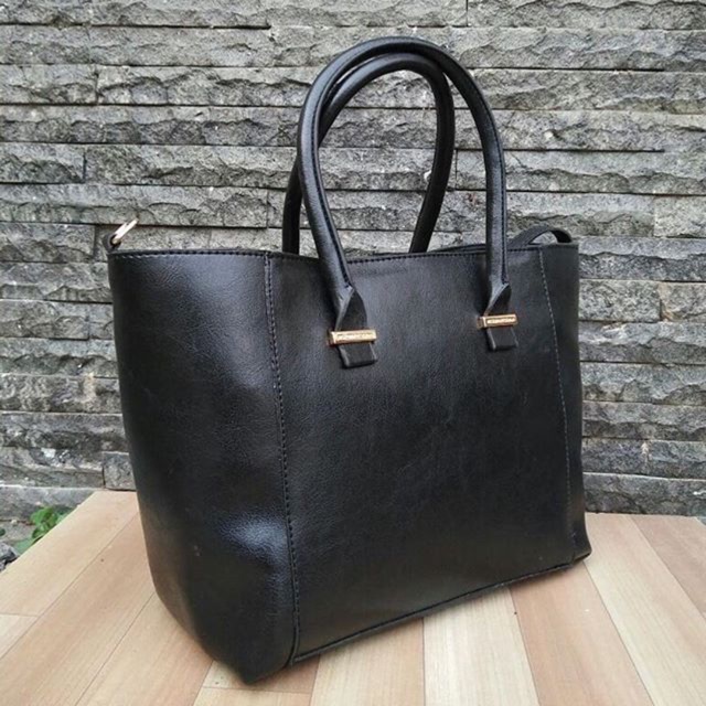 V*B QUINCY TOTE BLACK