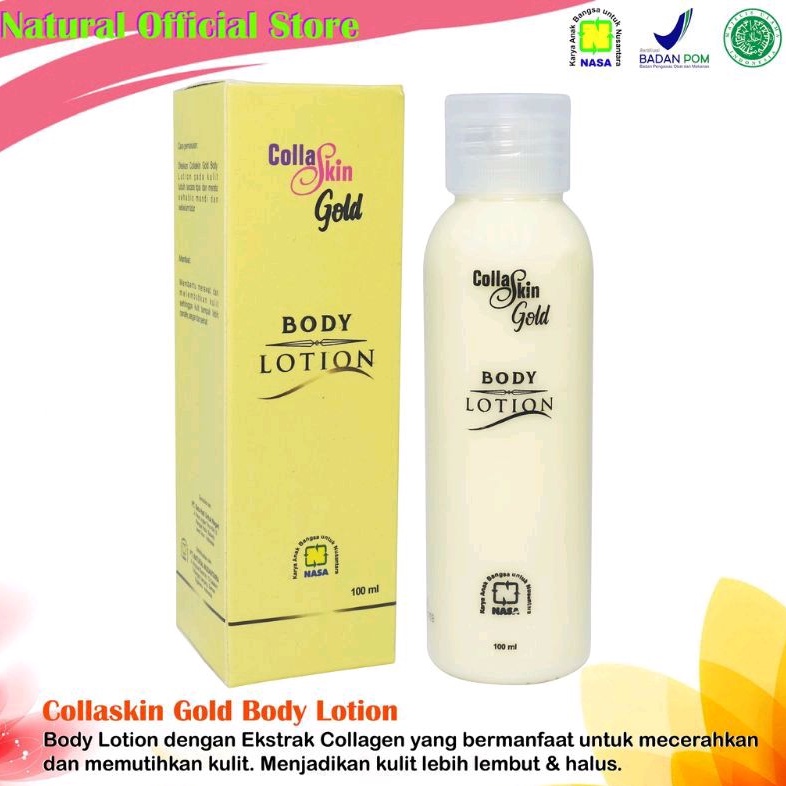Collaskin Body Lotion Gold