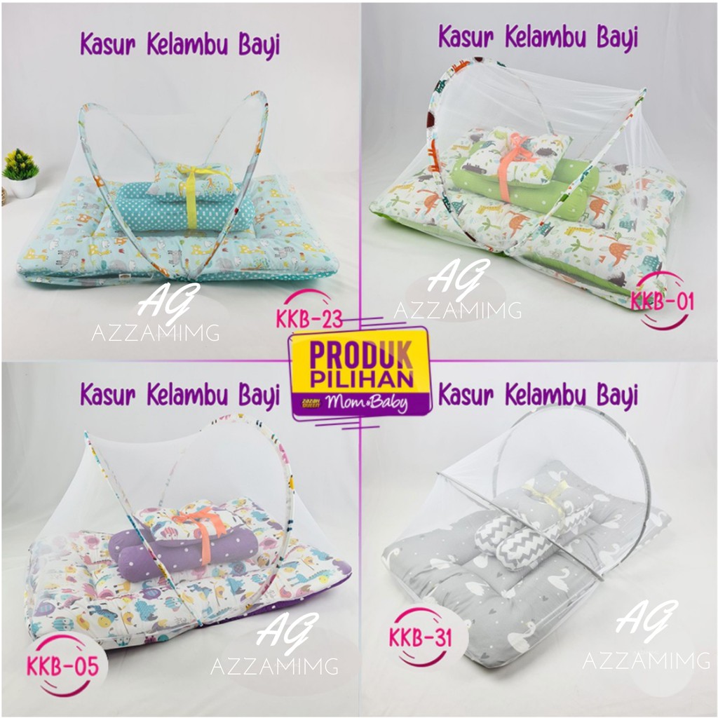 Kasur bayi kelambu