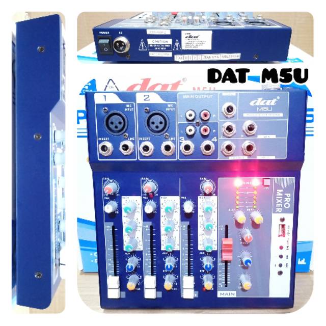 DAT M5U MIXER 4 CHANNEL