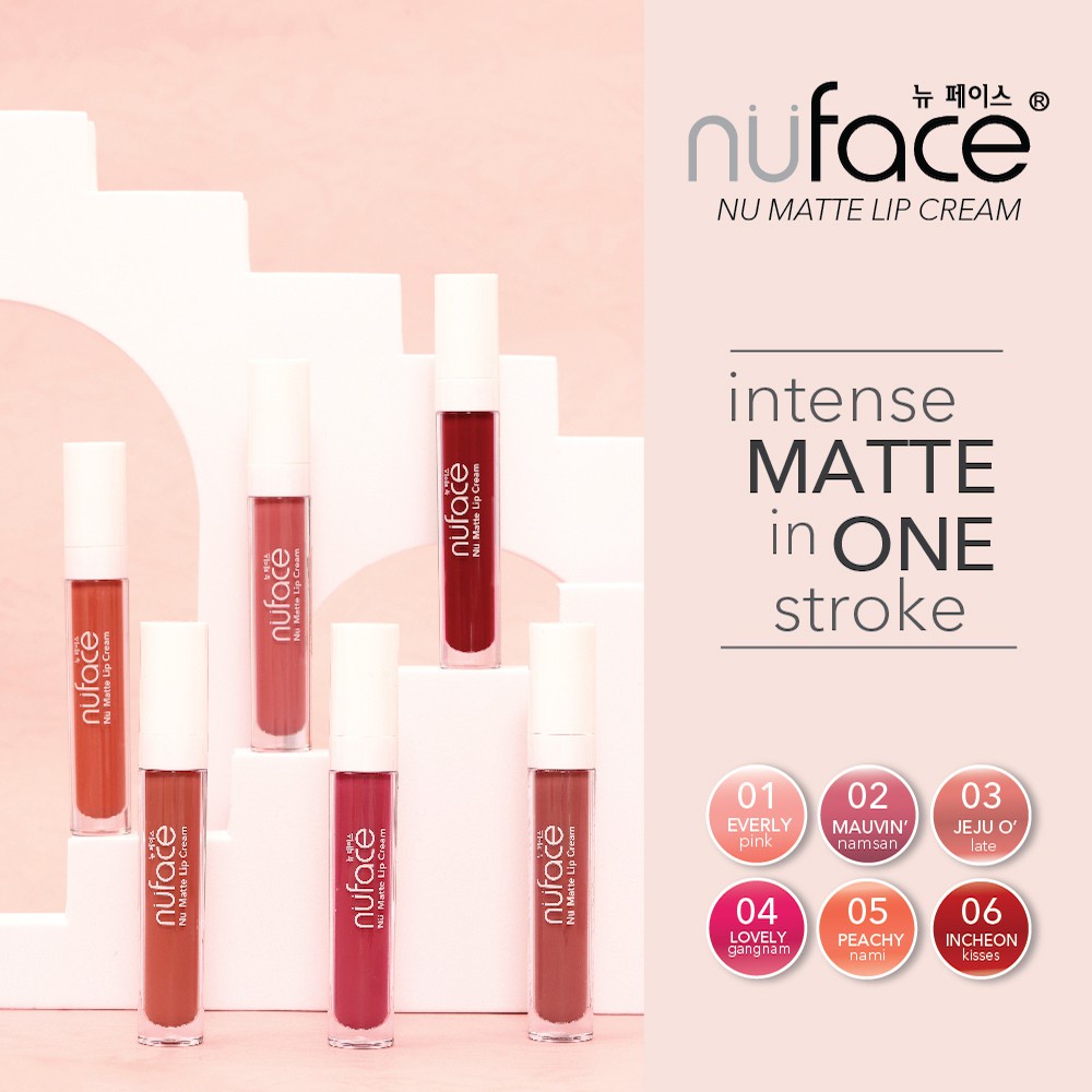NUFACE ✨Nuface NU Matte Lip Cream 4gr