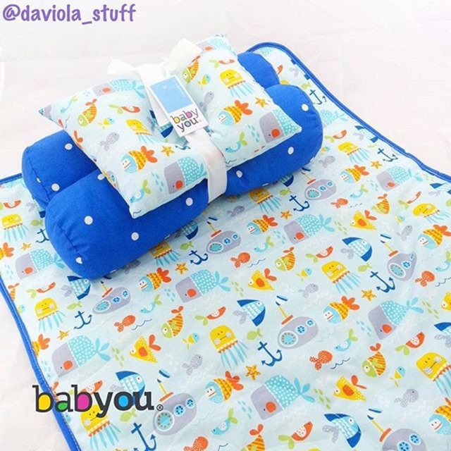 Matras Perlak Set ‘Blue Ocean’