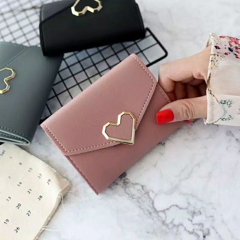 Dompet Lipat Wanita-Dompet Mini