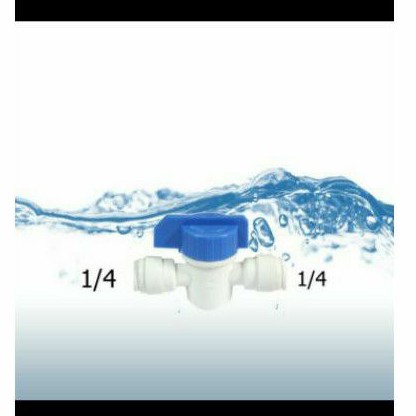 Ball Valve union Quick Connect 1/4-1/4 inch