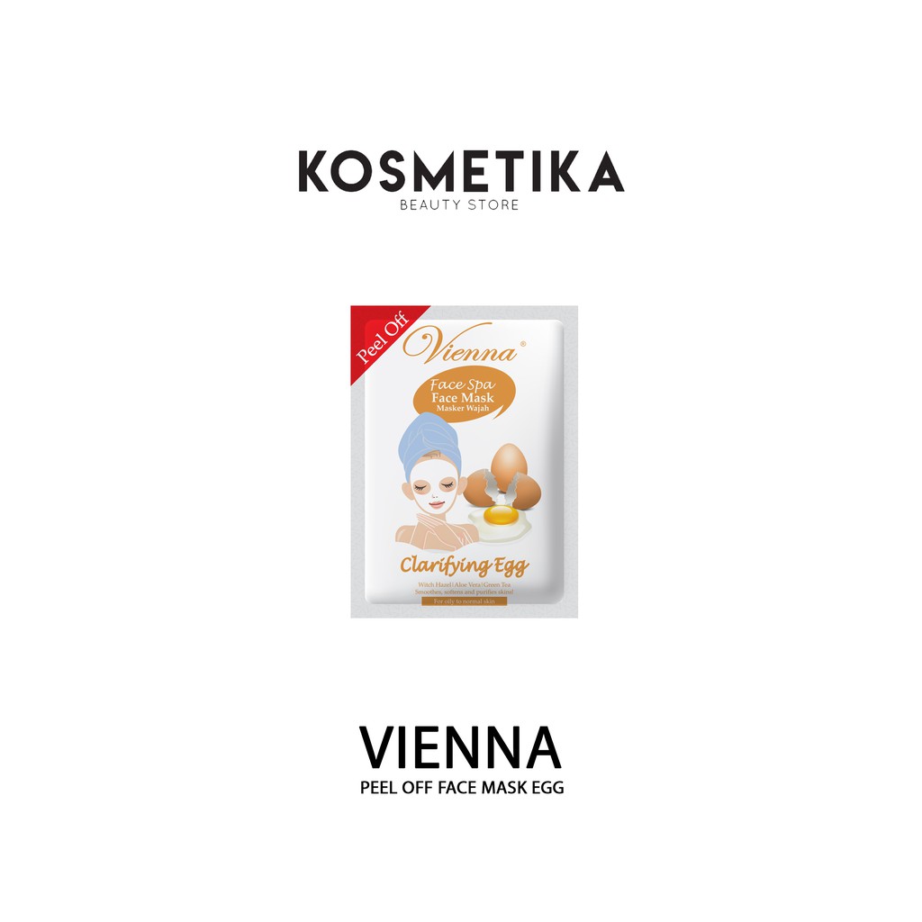 Vienna Face Spa Peel off Mask Clarifying Egg