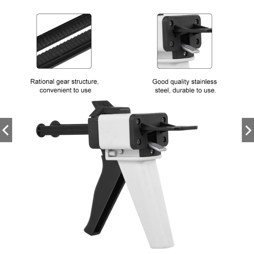 Dental Gun Dispenser Double Impression