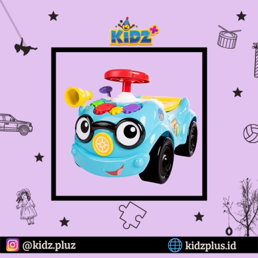 Baby Einstein Roadtripper Ride On & Push Walker