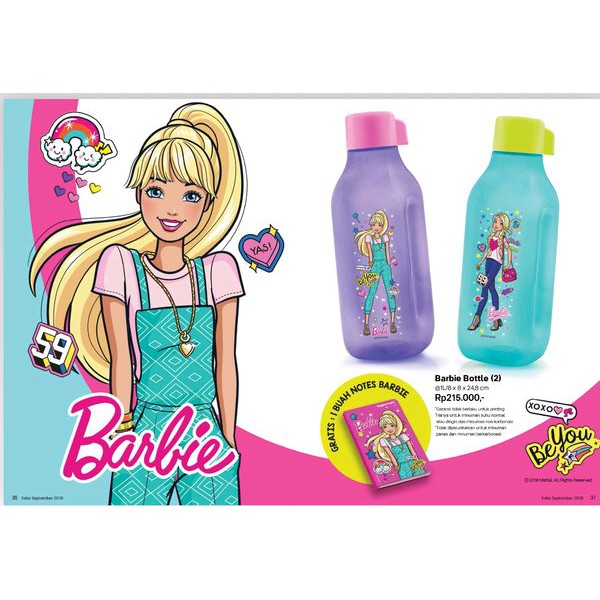 Barbie Bottle (2) Tupp