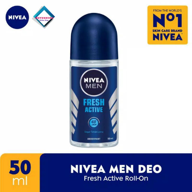 NIVEA MEN Deodorant Fresh Active Roll On - 50 ml