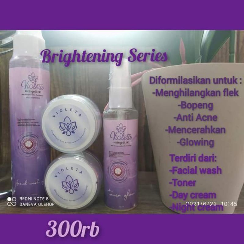 Violeta brightening series