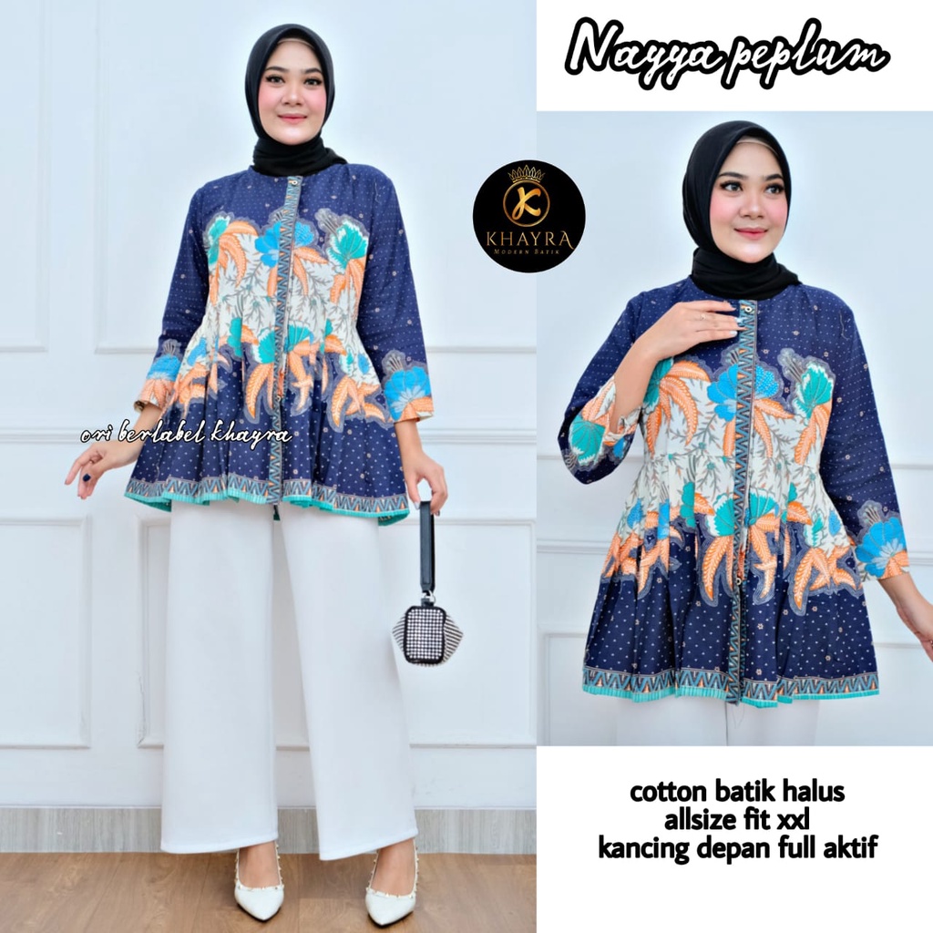 Blus Batik Modern Nayya