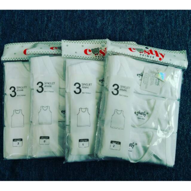 Singlet Dalam Premium "Costly" uk.0