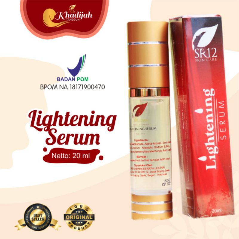 LIGHTENING SERUM ( GLOWING) SR12