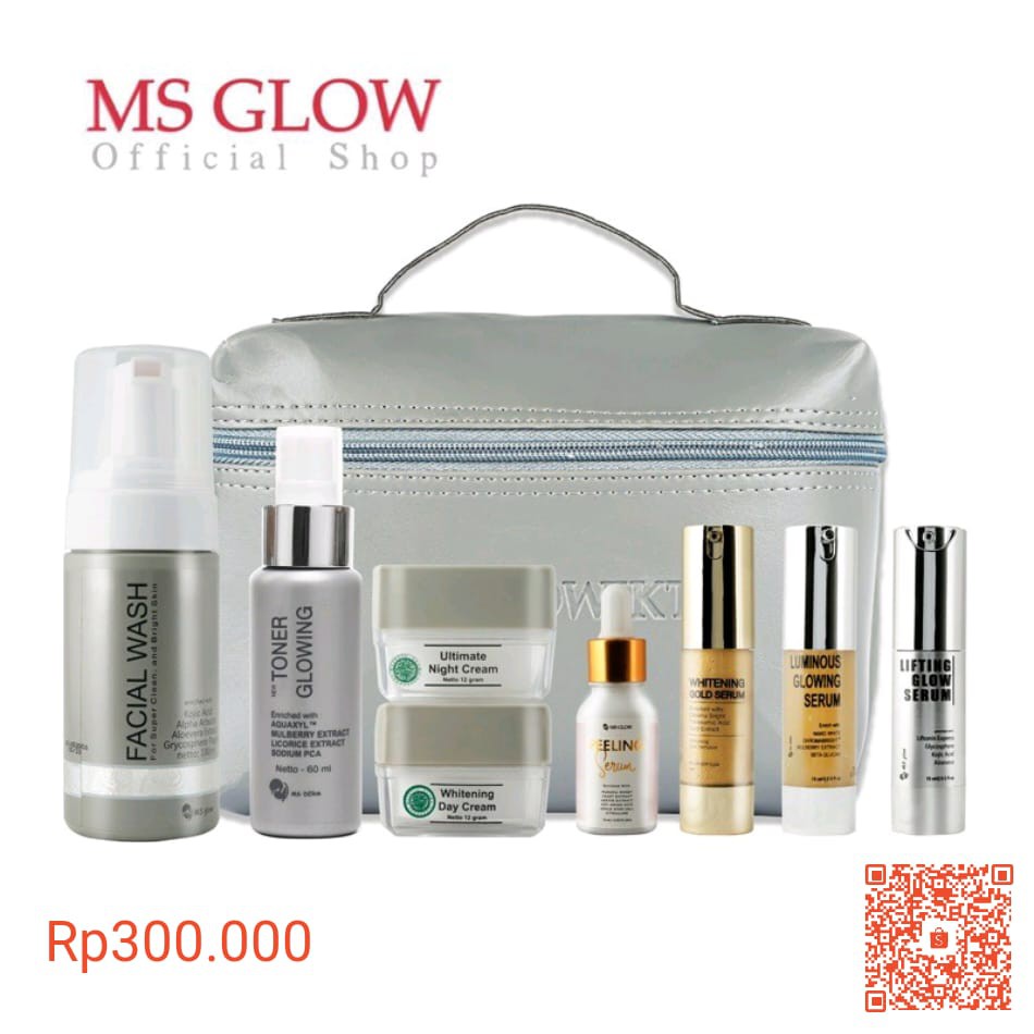 MS glow Paket wajah