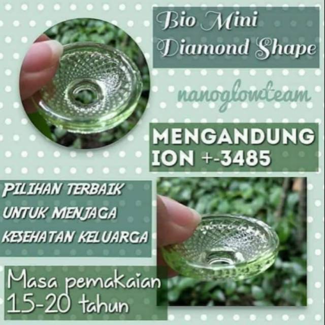 MCI bioglass mini diamond shape