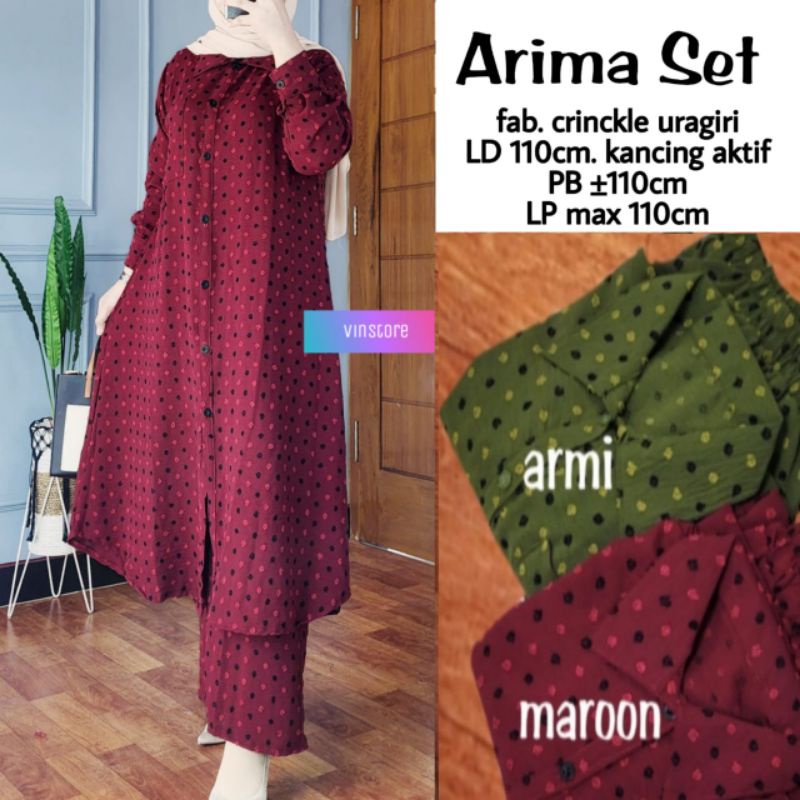 Arima set fab cringkle uragiri