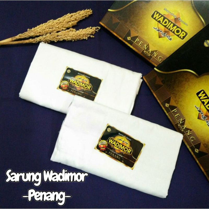Sarung putih Wadimor