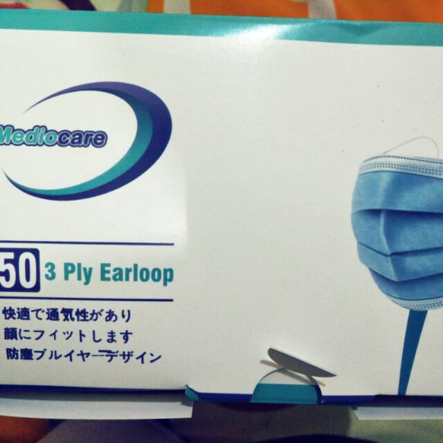 Masker 3 Ply Earloop