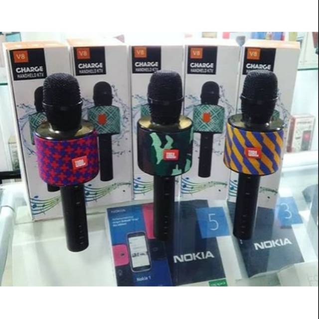 Wireless microphone bluetooth jbl