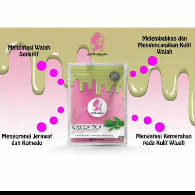 Organic face mask greentea