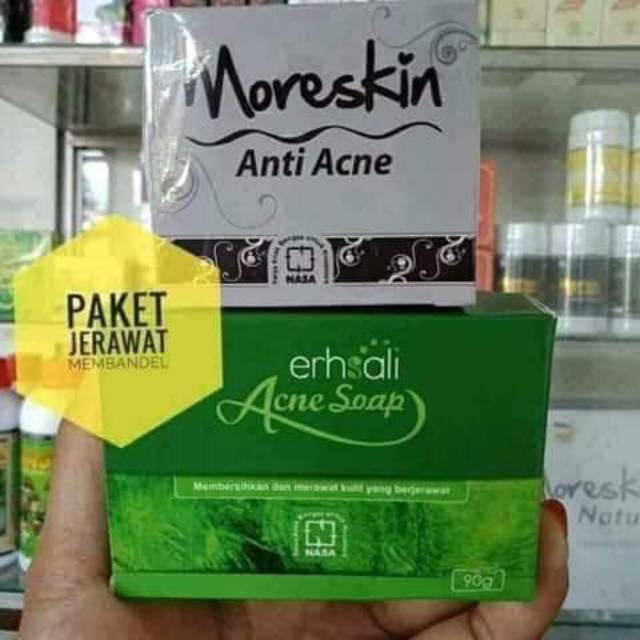 Paket jerawat membandel