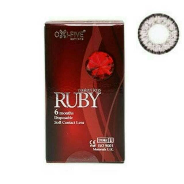 Oxifive Ruby/omega softlens