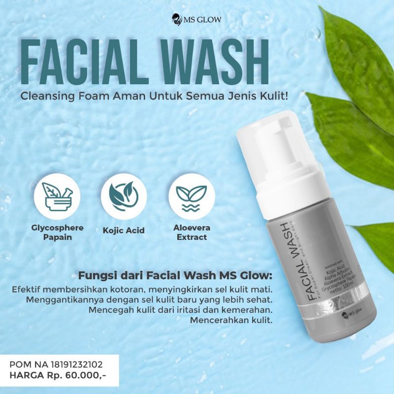 FACIAL WASH MS GLOW