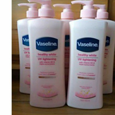 vaseline healty white 400ml pump