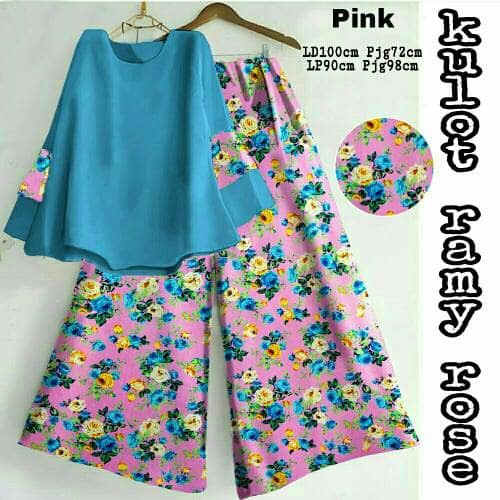 Set Kulot Rose     Terbaru