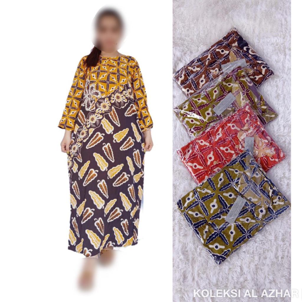 Daster Batik Lengan Panjang Motif Random