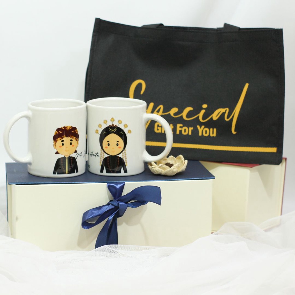 Kado Pernikahan Mug Couple