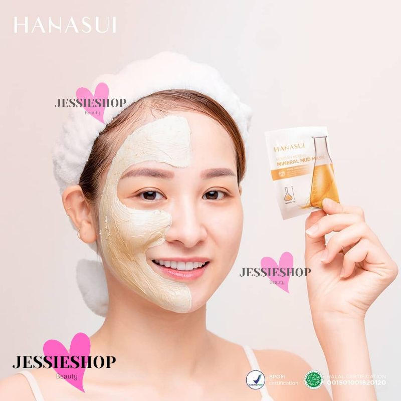 ❤JESSIE❤HANASUI MUD MASK (✔️BPOM)