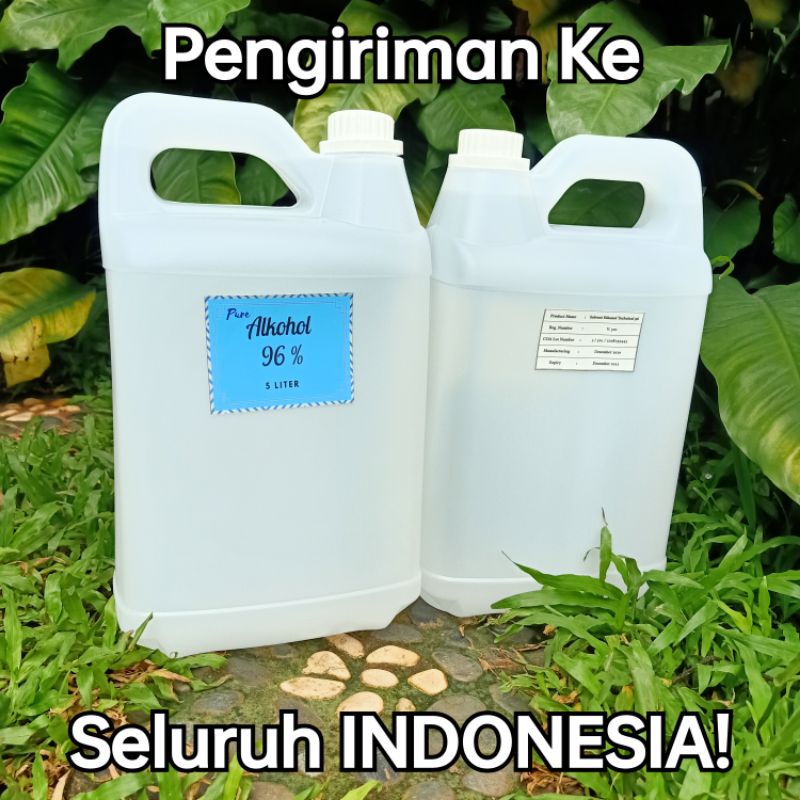 Alkohol 96% 5 Liter Ethanol Technical Grade