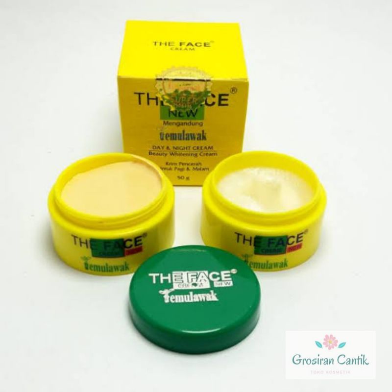 (COD) CREAM TEMULAWAK THE FACE 50 GRAM