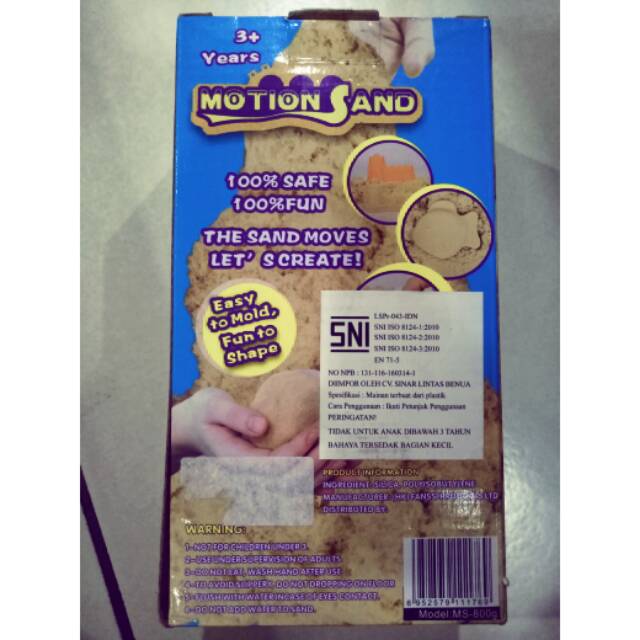 Motion sand / magic sand / pasir ajaib