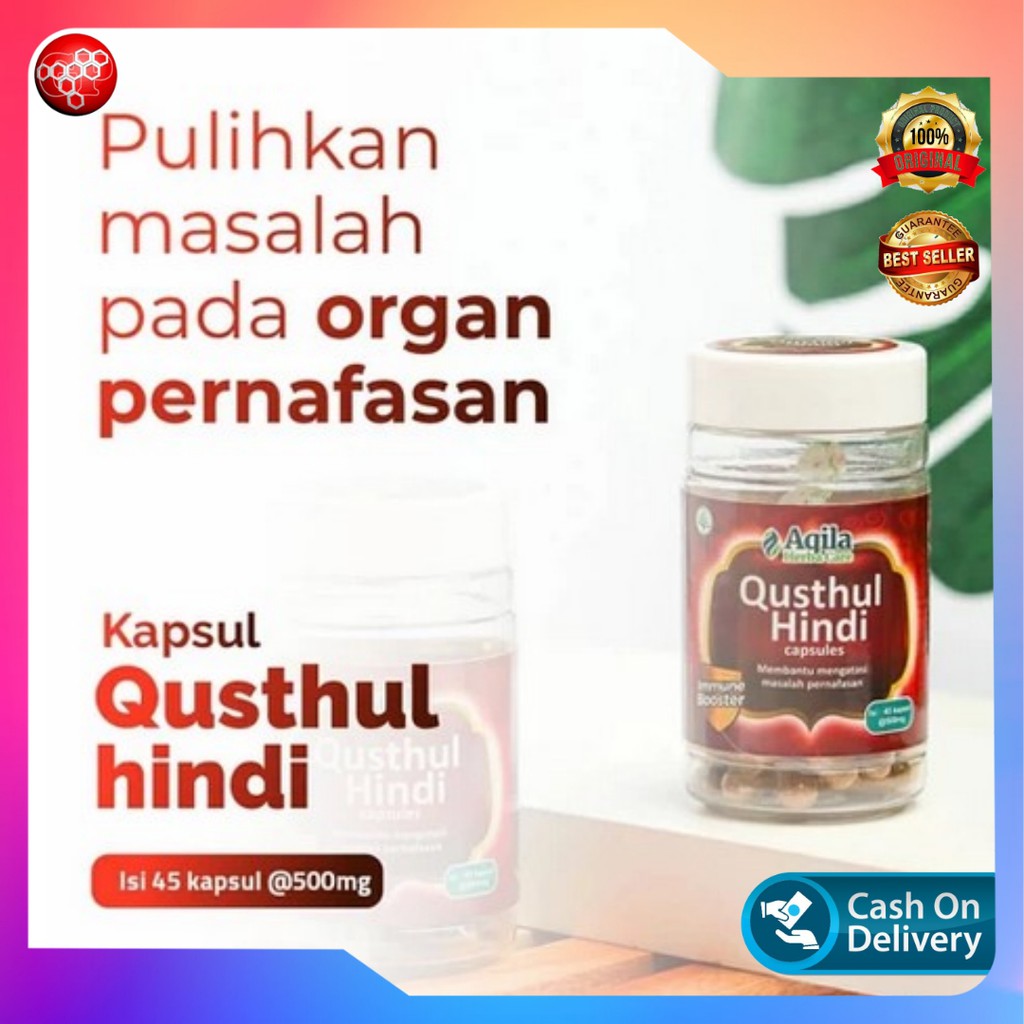 QUSTHUL HINDI 45 KAPSUL