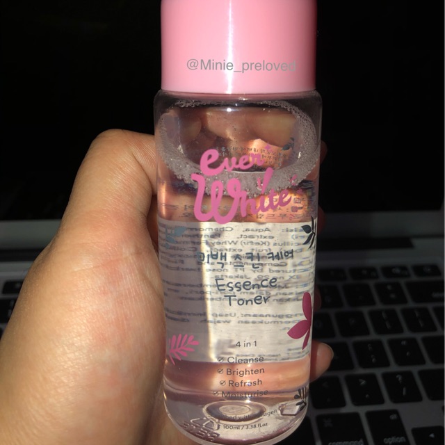 Ever white essence toner (used)