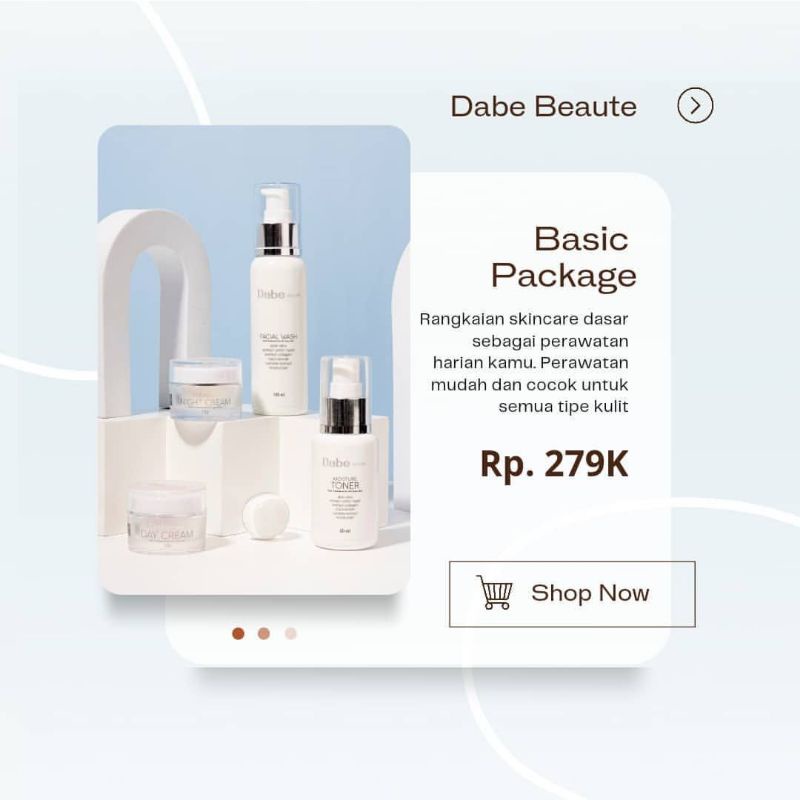 (READY STOCK) DABEBEAUTE BASIC PACKAGE Exp 2026