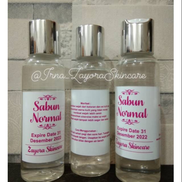 Ecer sabun cair normal 100ml