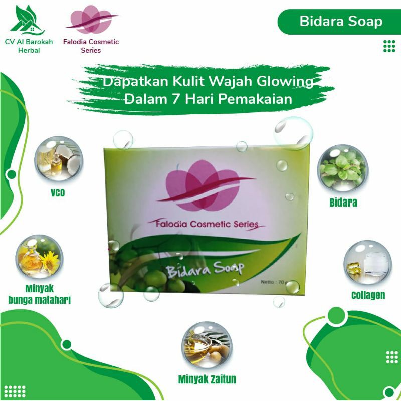 FLODIA BIDARA COLLAGEN SOAP